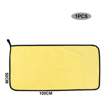 Load image into Gallery viewer, Dokidoge Cotton towels Super Absorbent Microfiber Dog Towel for Small Medium Large Dogs and Cat, Yellow & Grey