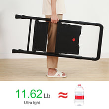 Load image into Gallery viewer, Topfun Folding 2 Step Ladder, Safety Lock Design, Sturdy Steel Ladder with Convenient Handgrip and Anti-Slip Wide Pedal, 300lbs Capacity, Portable Foldable Step Stool (2-Step)