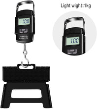 Load image into Gallery viewer, Topfun Folding Step Stool, 9 inch Non-Slip Footstool for Adults or Kids, Sturdy Safe Enough, Holds up to 300 Lb, Foldable Step Stools Storage/Open Easy, for Kitchen,Toilet,Office,RV (Black, 9inch)