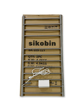 Load image into Gallery viewer, Sikobin Electrically heated towel rails Stainless Steel Towel Warmer with Timer, Wall Mounted Heated Drying Rack, Built-in Timer, with LED Indicators, Pluggable or Hardwired to Save Space in Home Bathrooms
