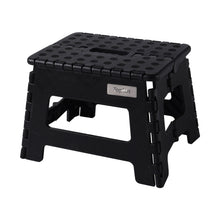 Load image into Gallery viewer, Topfun Nwe Plastic Lightweight Folding Step Stool 9in
