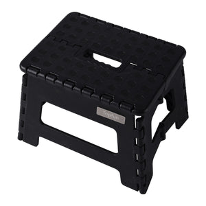 Topfun Nwe Plastic Lightweight Folding Step Stool 9in