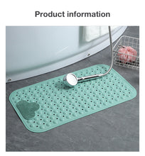 Load image into Gallery viewer, Sikobin Shower mat Non-slip bathtub mat Shower bath mat with shower mat and drain hole
